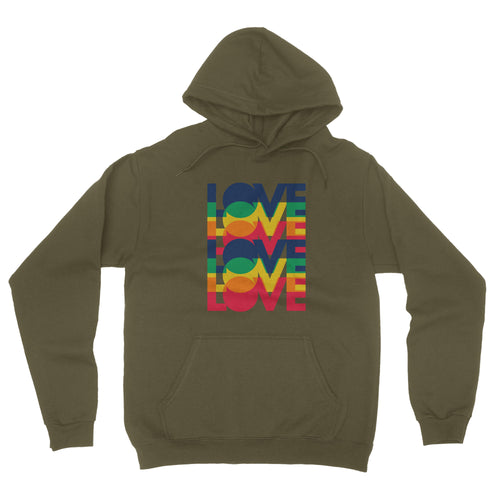 Love Evolve Hoodie - Military Green